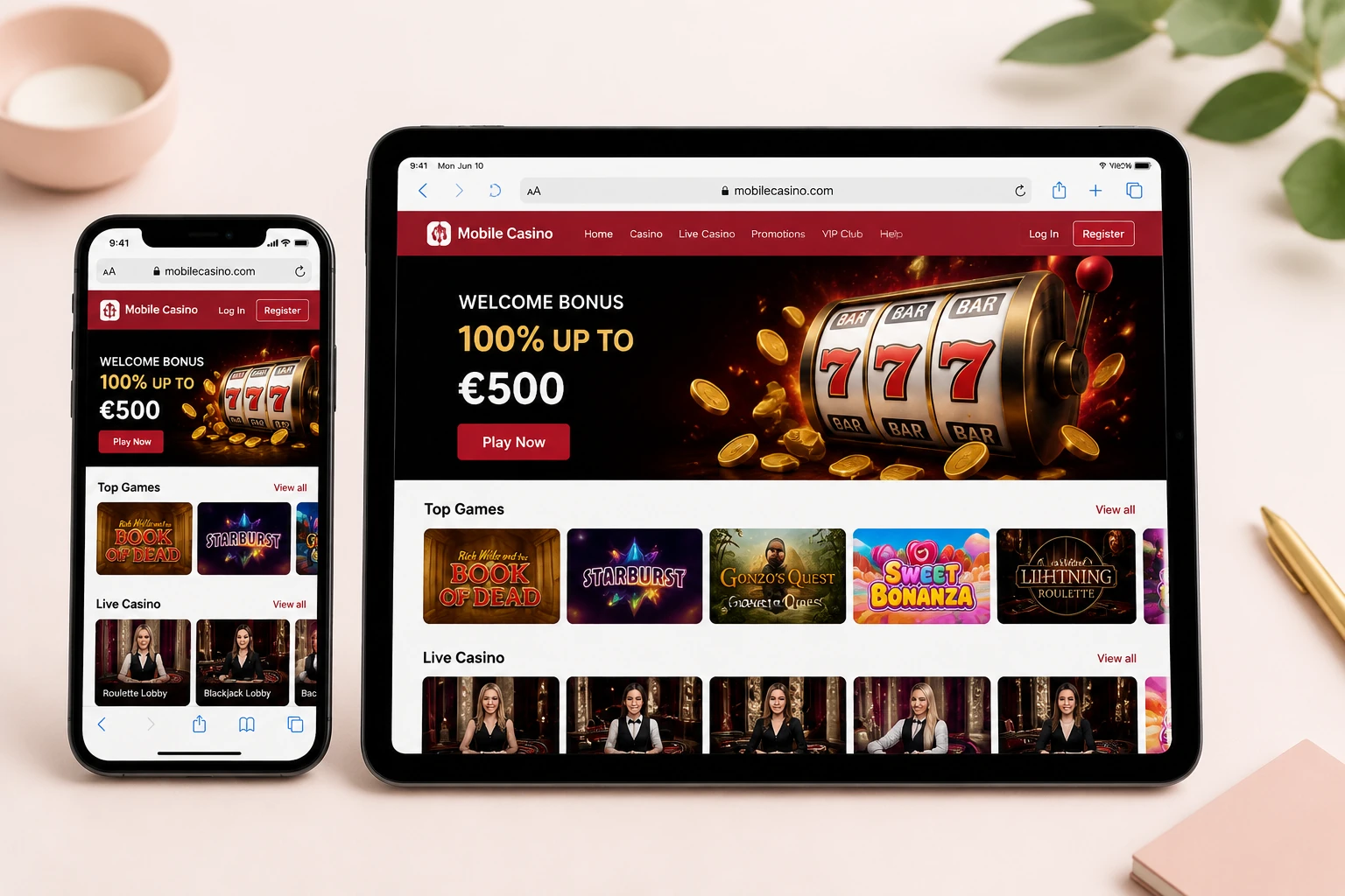 Browser vs App Experience